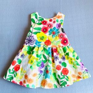 Floral baby girl dress